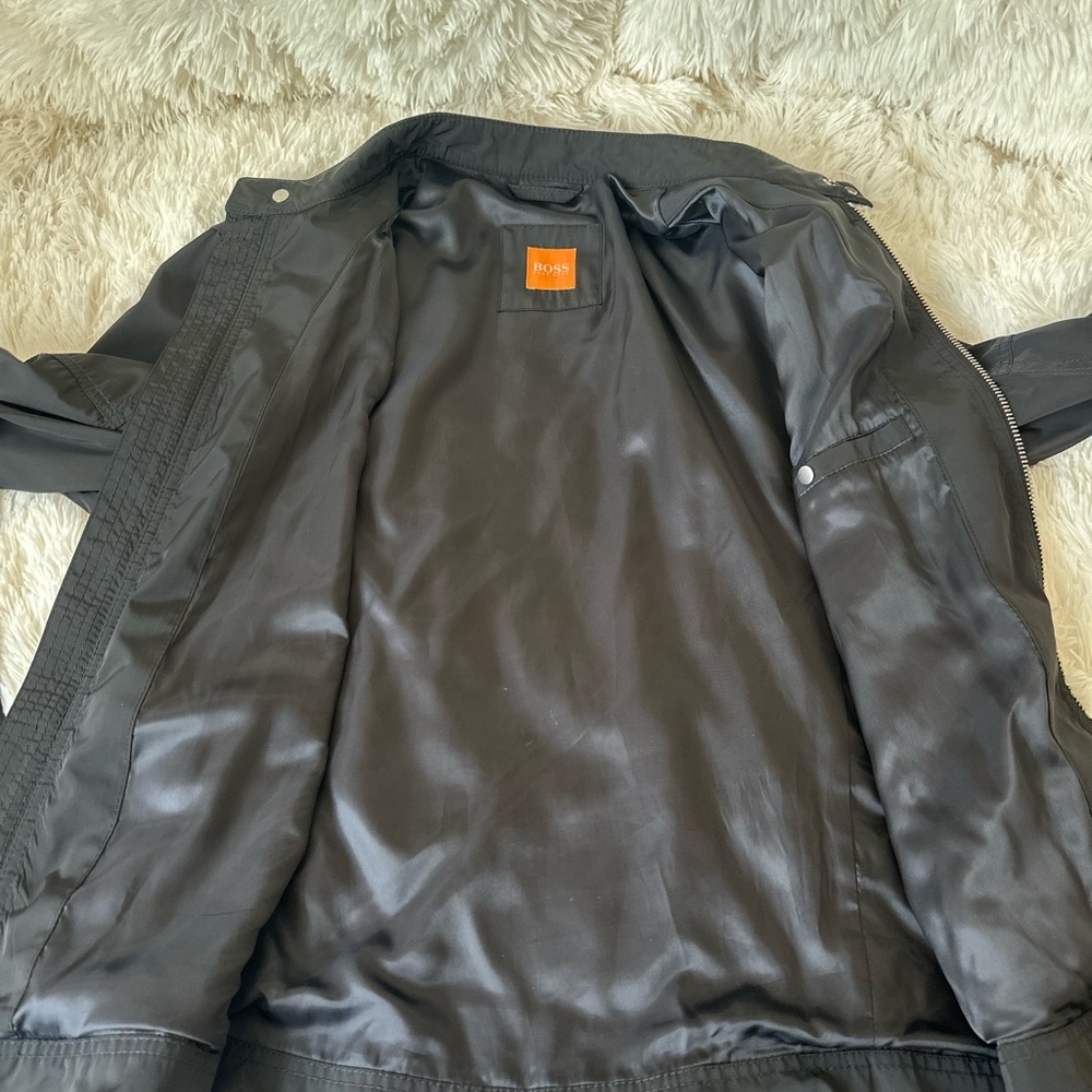 BOSS ORANGE by Hugo Boss Men’s Black Zip Up Jacket Size: XL - Picture 7 of 13